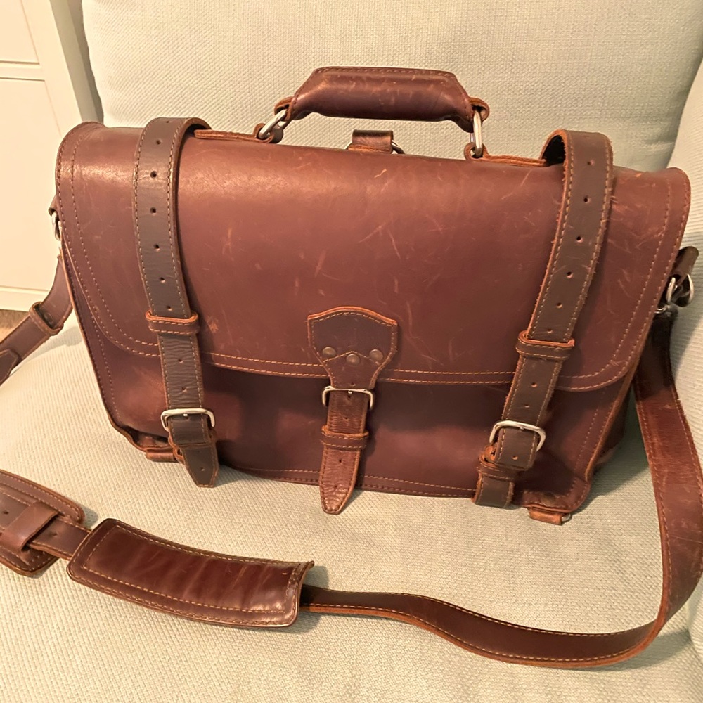 Saddleback Leather Briefcase - Pure Leather